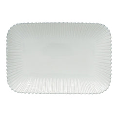Costa Nova Pearl Rectangular Platter in White
