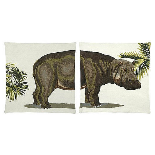 Cushion Cover Rhinoceros Outdoor (Set of 2)