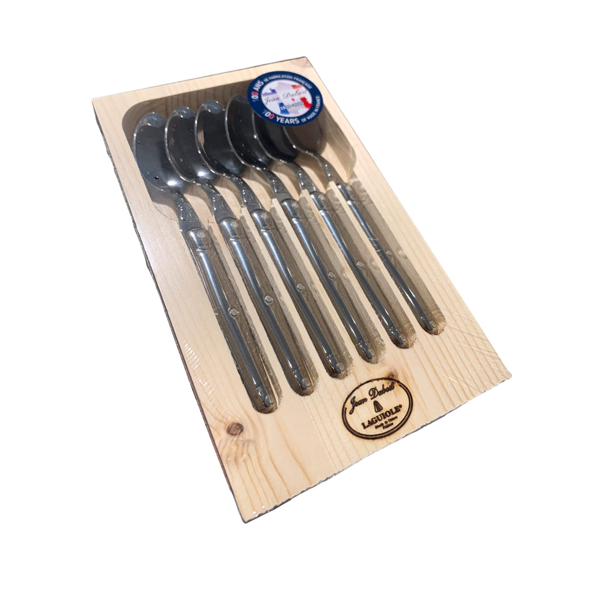 Laguiole Jean Dubost coffee spoons set of 6 – view 4