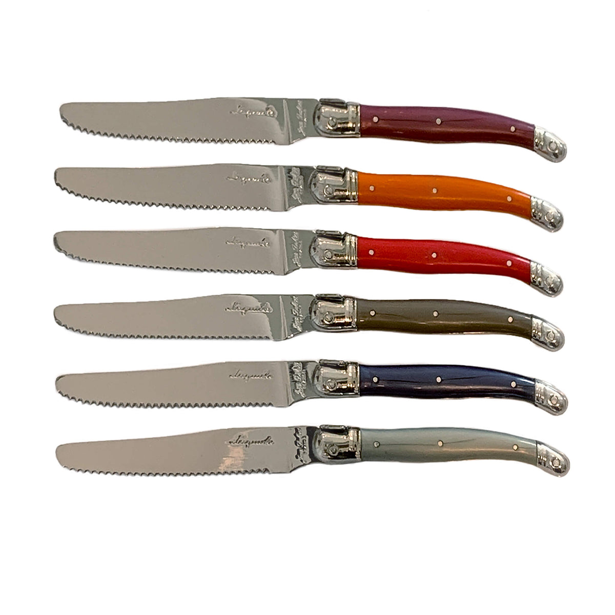 Laguiole Jean Dubost table knives, set of six, view 8