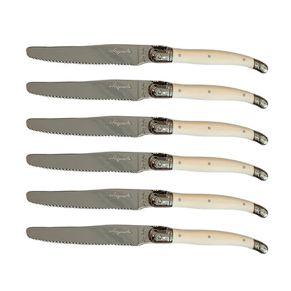 Laguiole Jean Dubost table knives, set of six, view 3