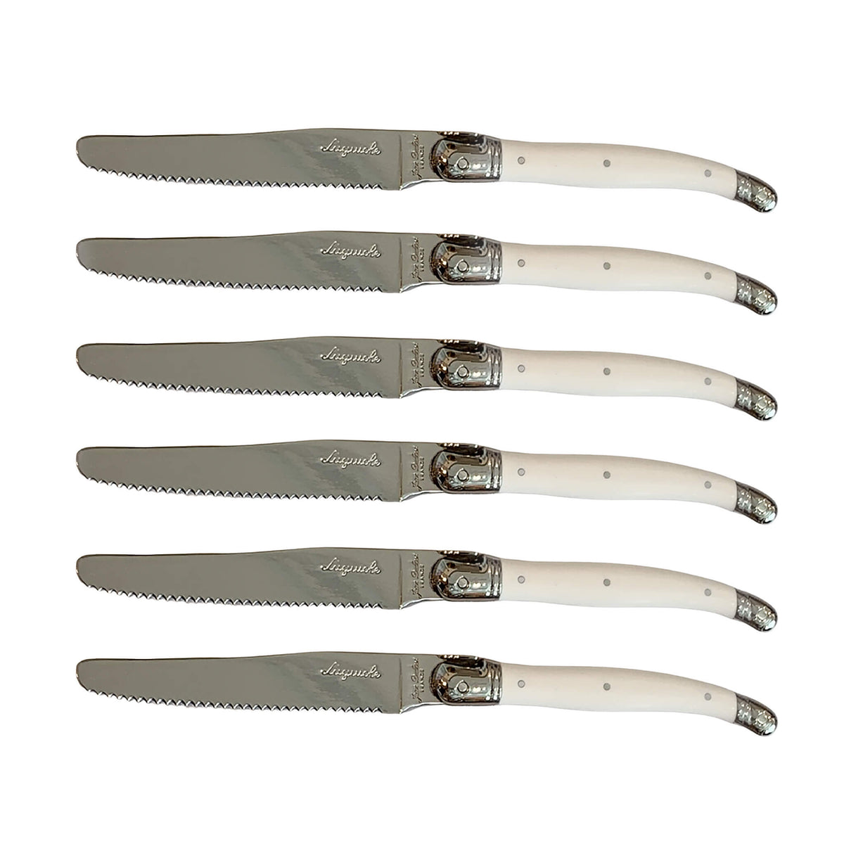 Laguiole Jean Dubost table knives, set of six, view 5