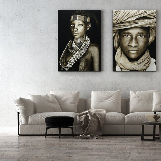Tapestry Hamar Lady Ethiopia