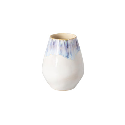 Costa Nova Brisa oval vase in fine glazed stoneware