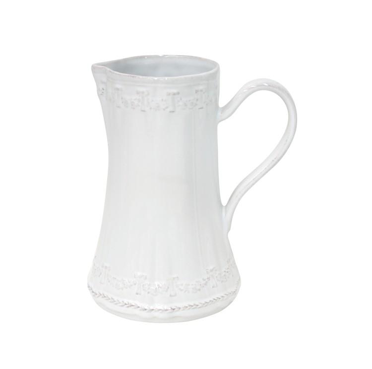 Costa Nova Village pitcher in grey fine glazed stoneware