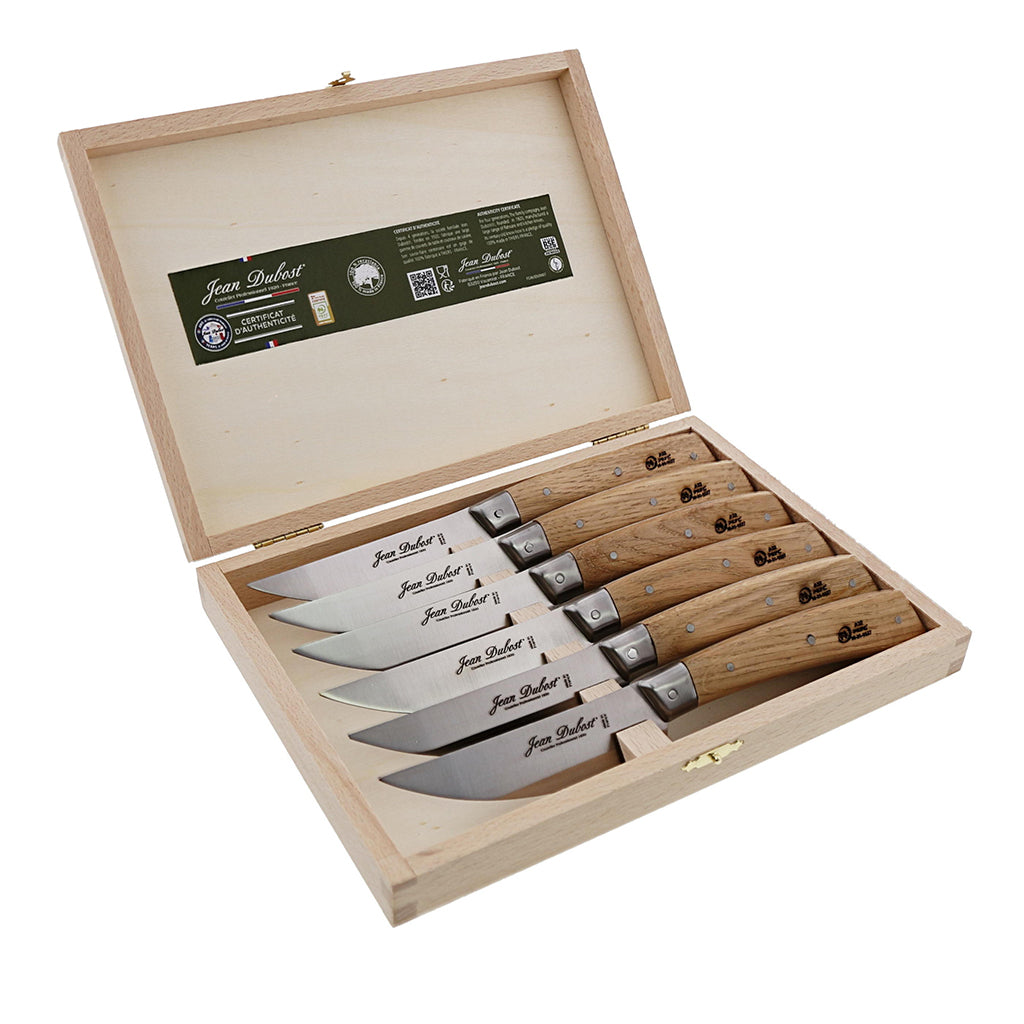 Laguiole Jean Dubost Bistronomie Steak Knives (Set of 6), view 3