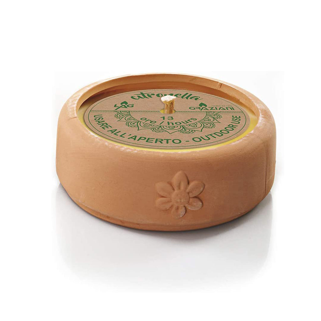 Graziani Citronella Terracotta Candle Set