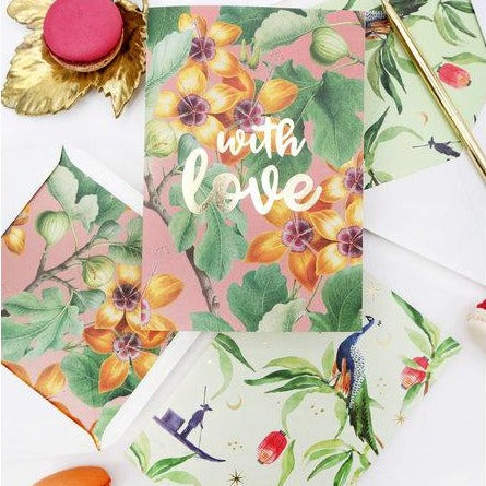 Greeting Card Chinese Riverside