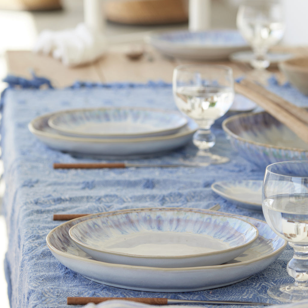 Costa Nova Brisa Salad Plate 22cm in Ria Blue or Salt
