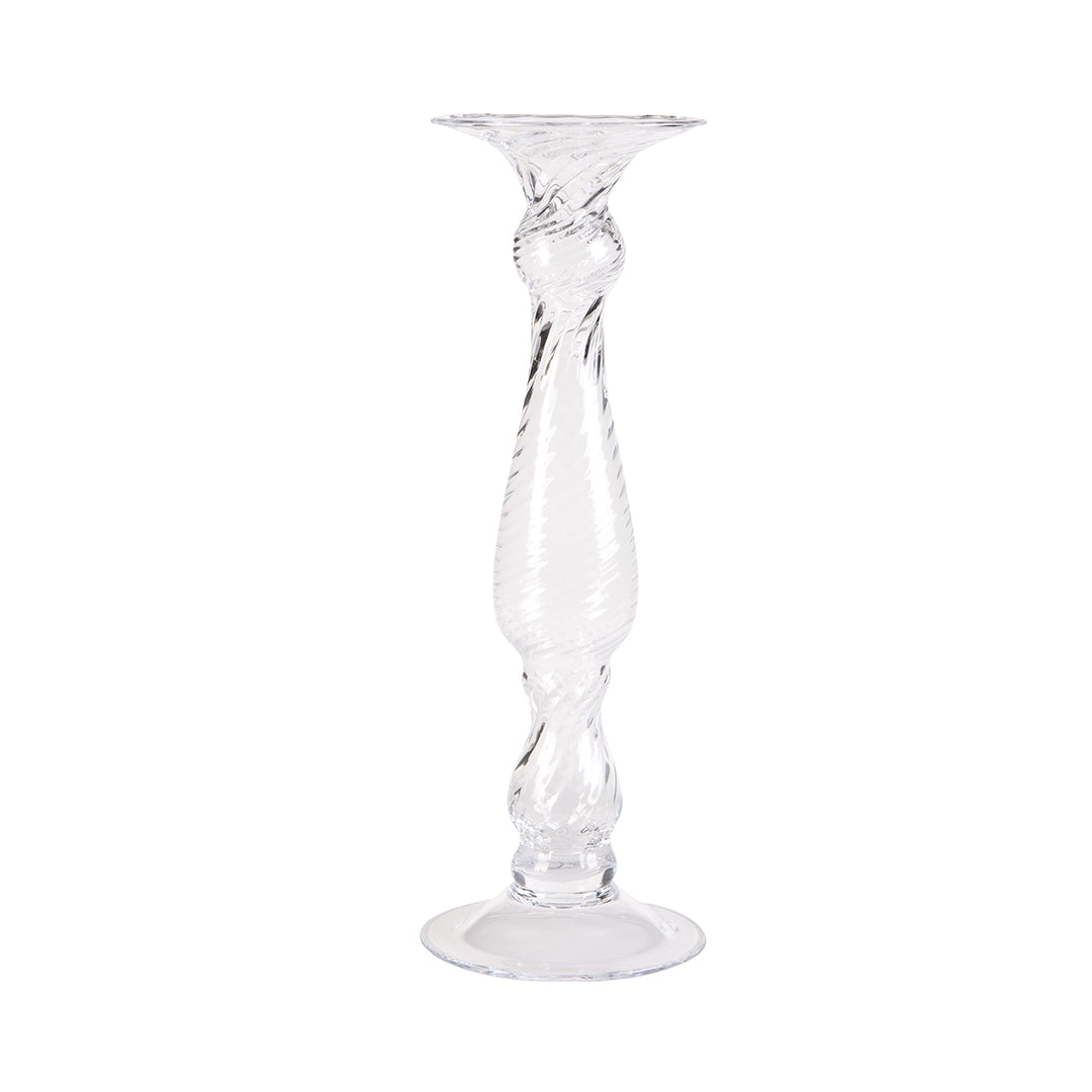 Flamant Erin H46 candle holder in mouthblown glass