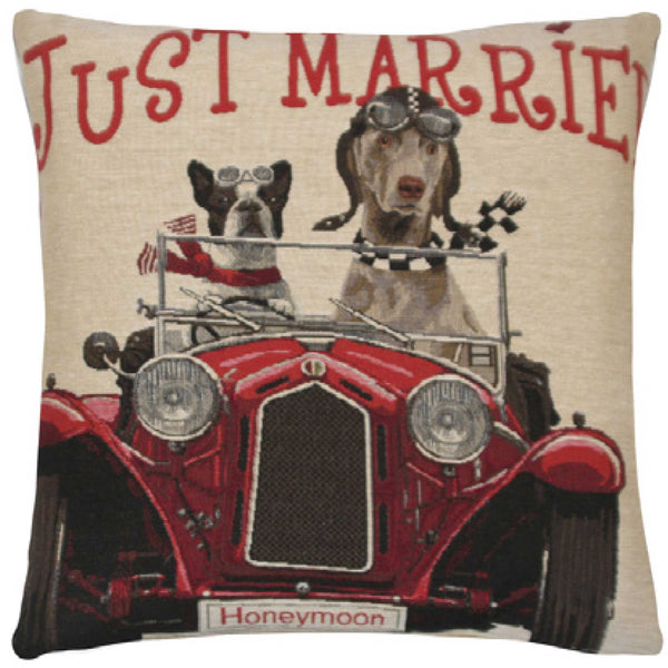 Just Married Cushion
