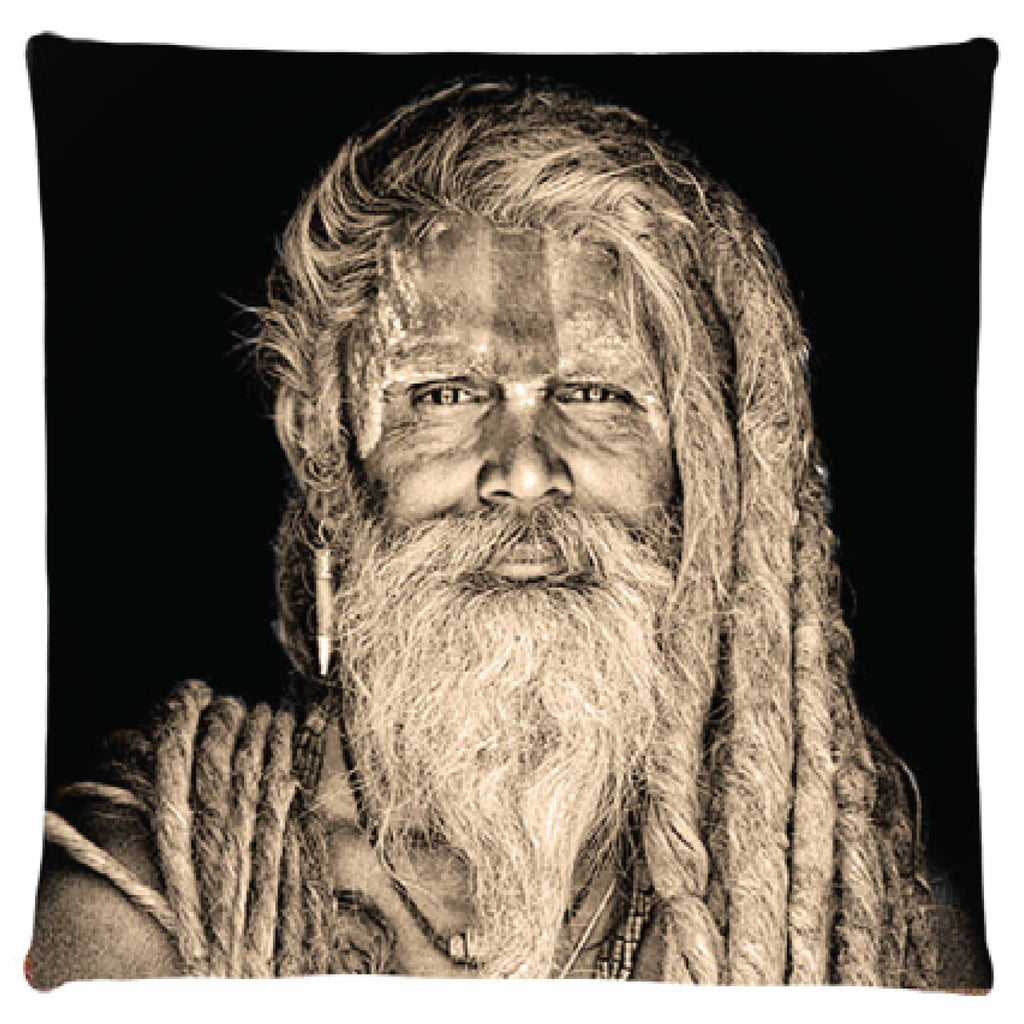 Gangadas Baba Cushion Cover