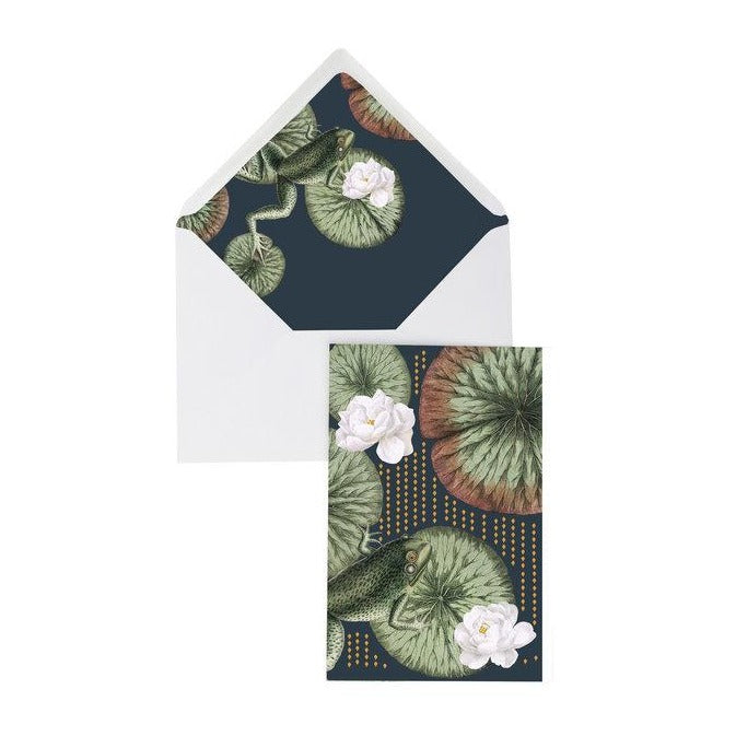 Greeting Card Funky Frog