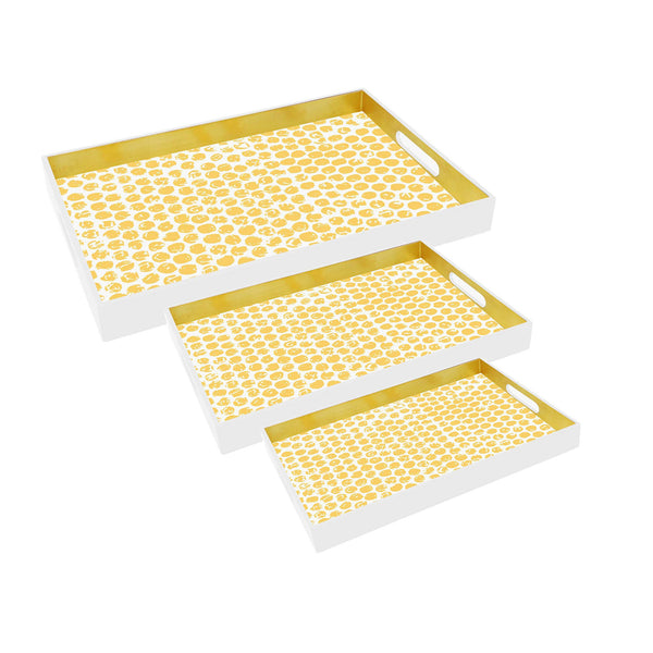 Gold Spot Lacquer Tray