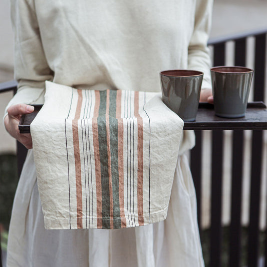 Libeco Gypsum Guest Towel 60x80 Made In Belgium