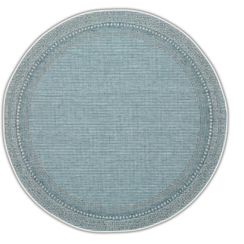 Carpet Harper Blue Round