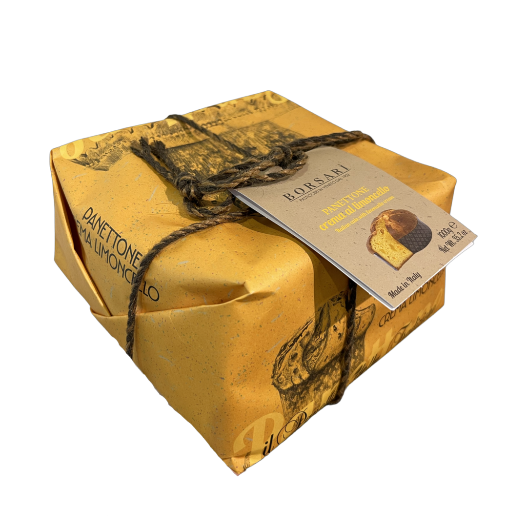 Borsari Rustico Limoncello Panettone, Italian Christmas cake
