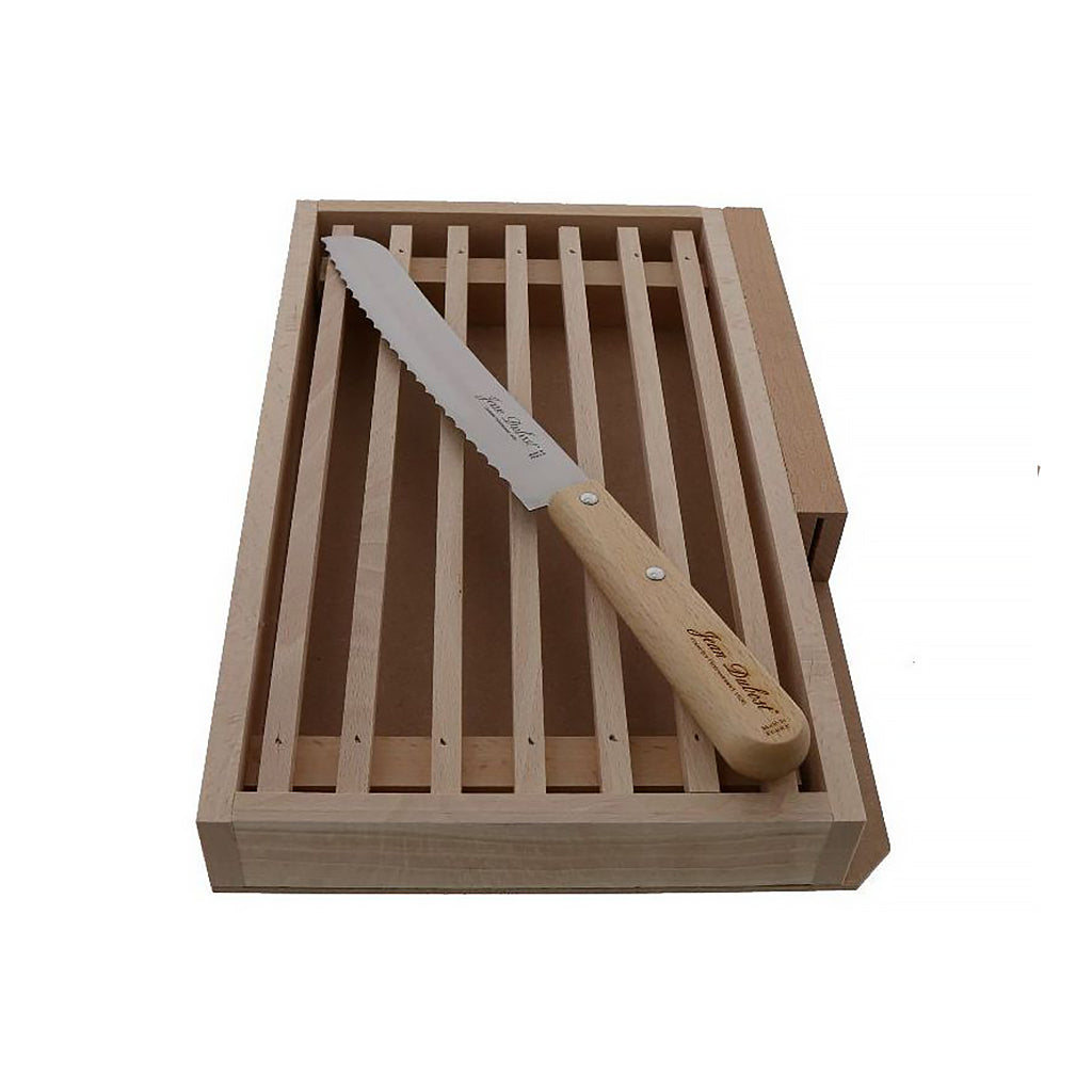 Laguiole Jean Dubost French Bread Cutting Board & Bread Knife, view 2