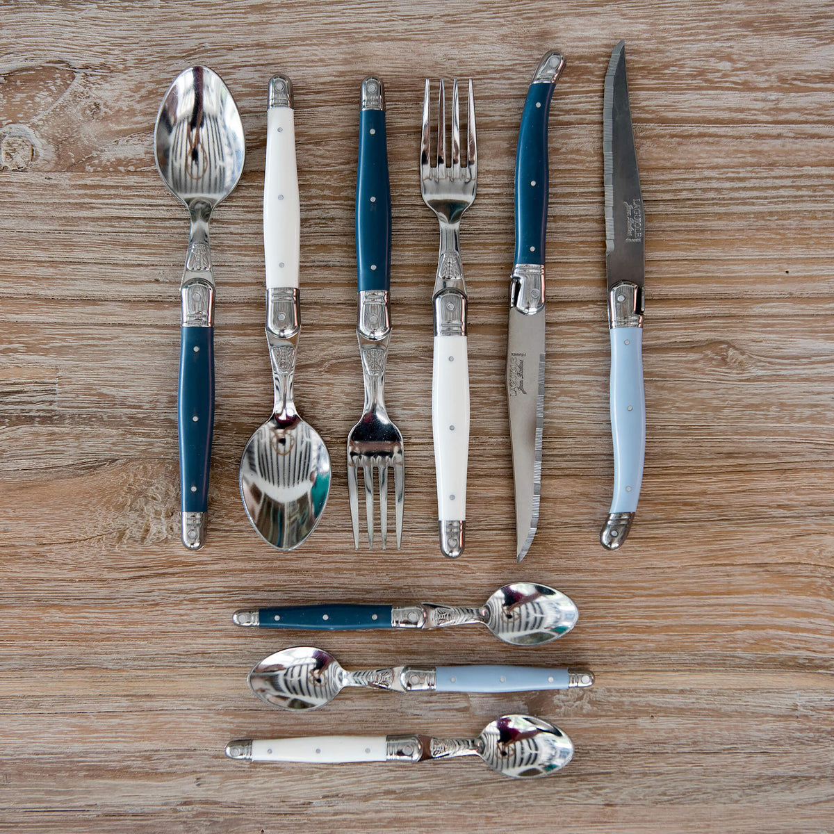 Laguiole Jean Dubost table knives, set of six, view 2