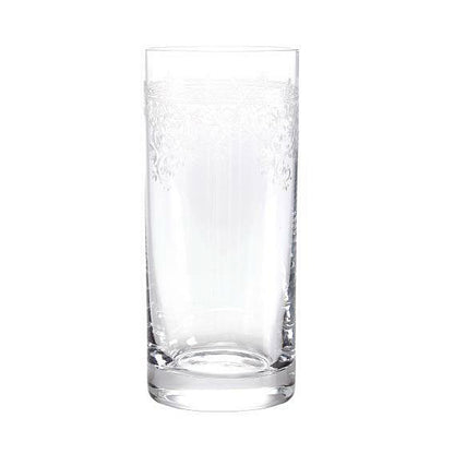 Paul Nagel Lucca longdrink glass 300ml, set of 6, in etched crystal