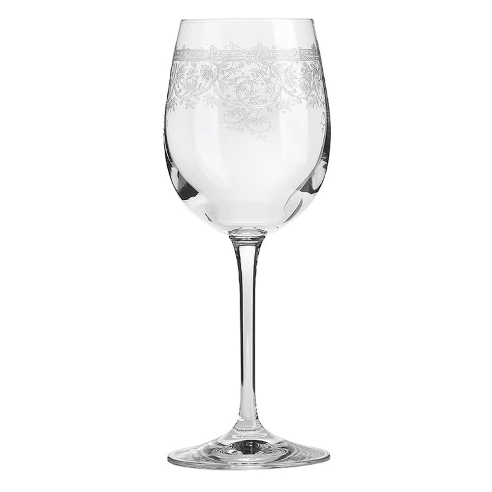 Paul Nagel Lucca white wine glass 340ml, set of 6, in etched crystal