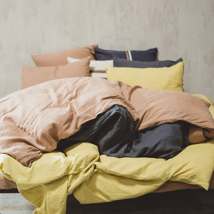 Libeco Madison Fitted Sheet Made in Belgium, view 2