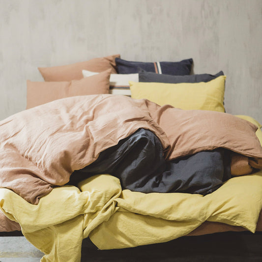 Libeco Madison Fitted Sheet Made in Belgium