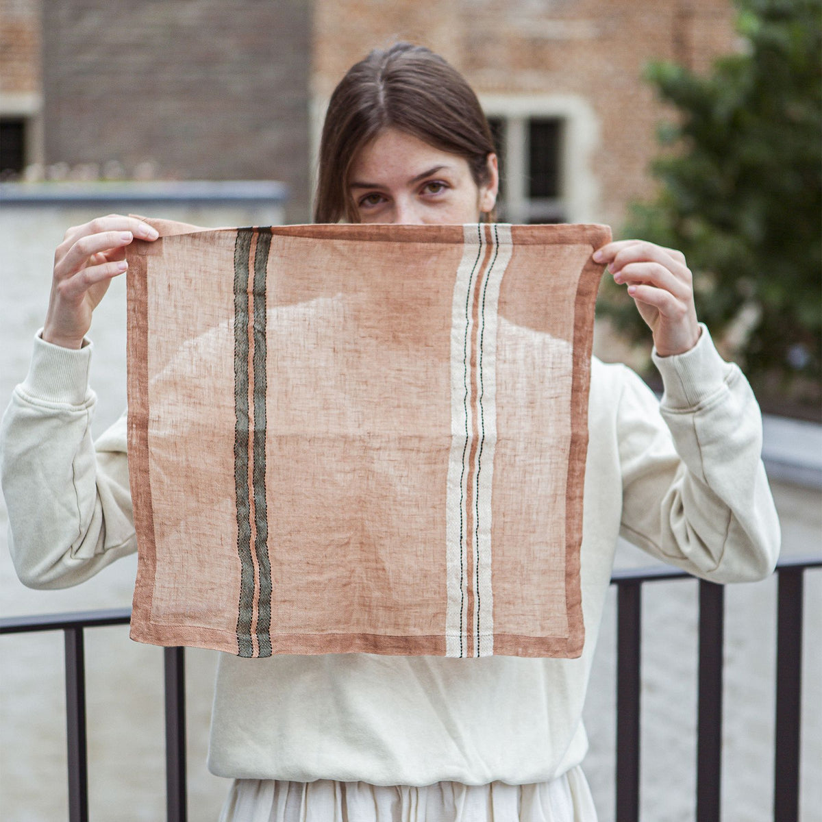 Libeco Mojave Napkin Made In Belgium, view 5