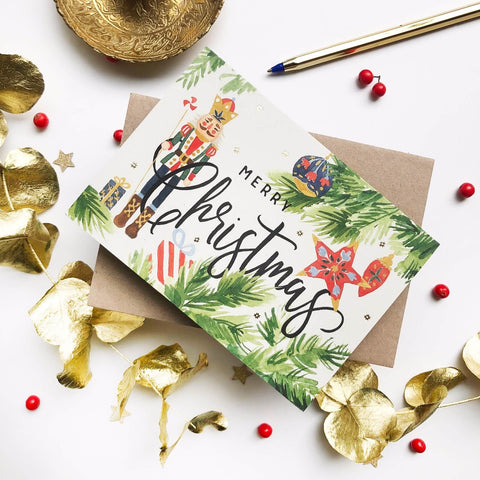 Greeting Card Nutcracker Christmas