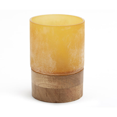 Odessan Yellow Tealight Candle Holder