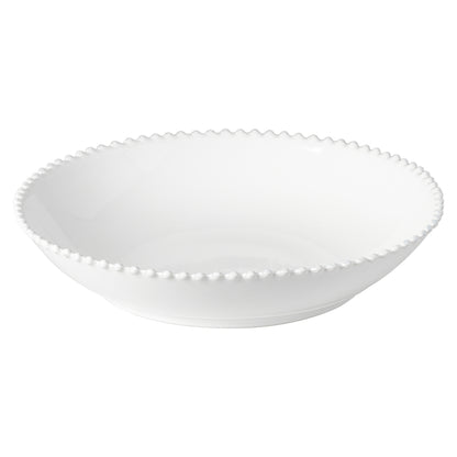 Costa Nova Pearl Serving Bowl 34cm in white stoneware