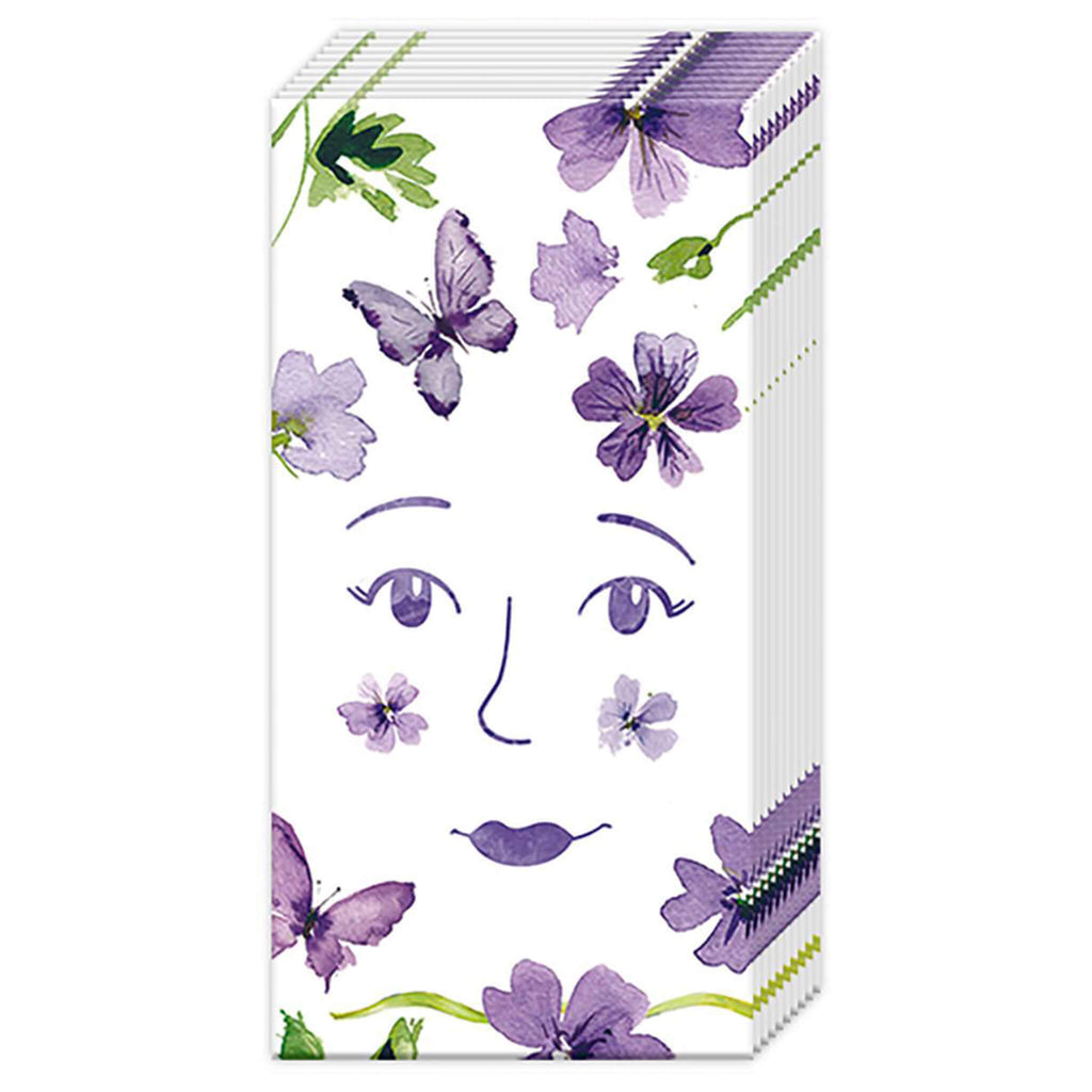Pocket Tissues Purple Spring