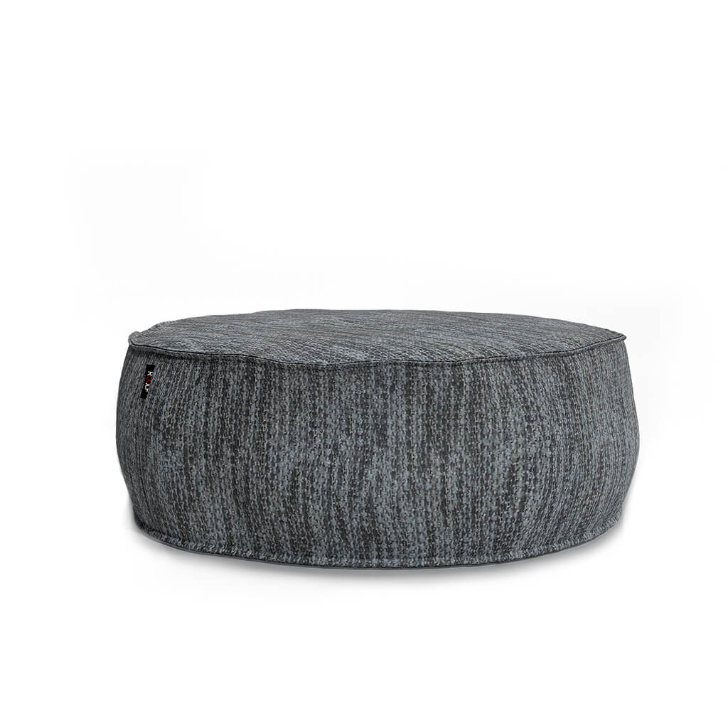 Roolf Silky Round Pouf Bean Bag