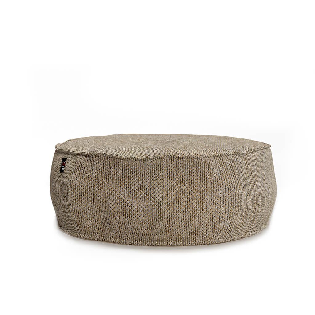 Roolf Silky Round Pouf Bean Bag