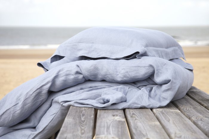 Libeco 100% linen duvet cover Santiago House of AnLi made in Belgium