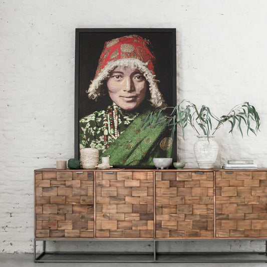 Tapestry Tibetan Woman