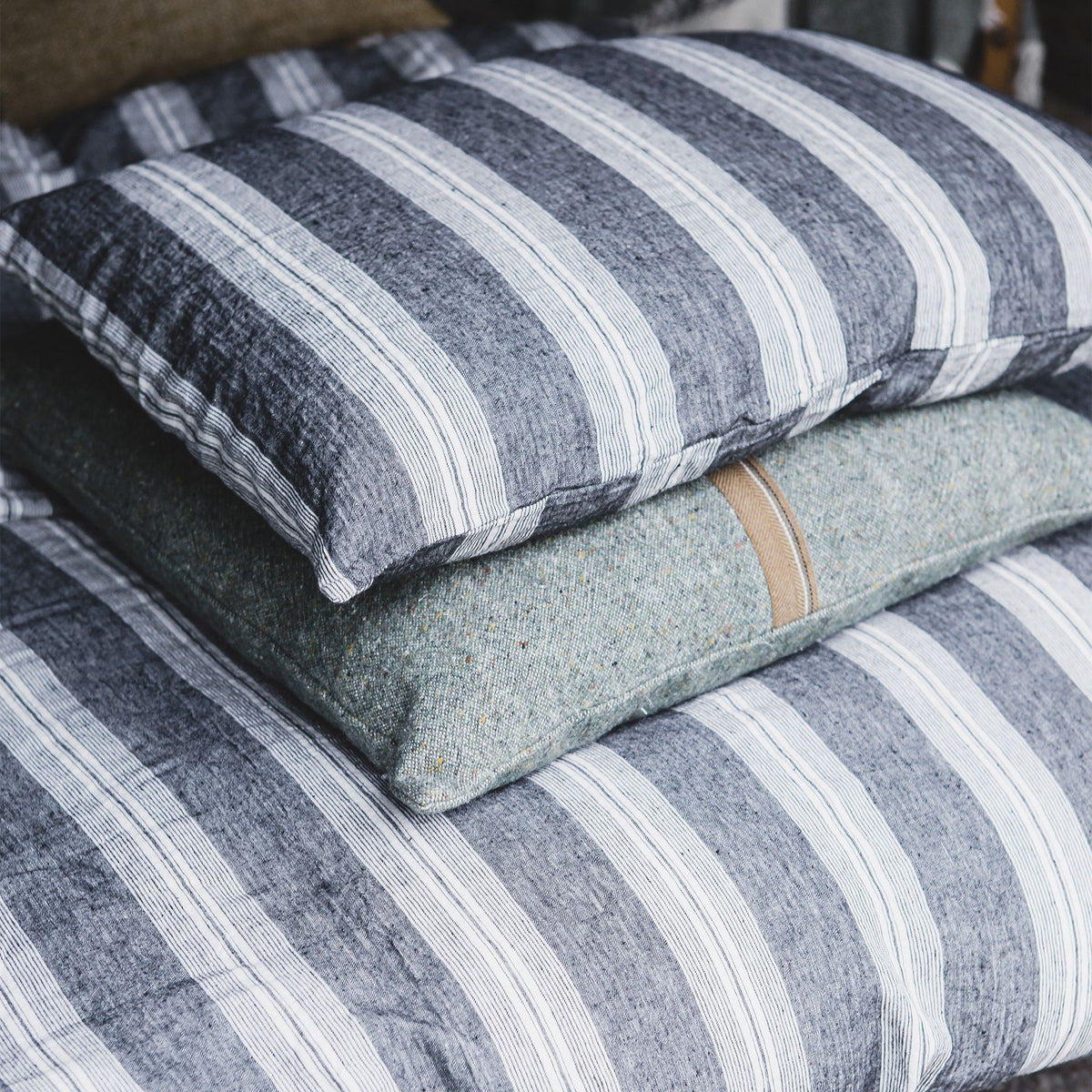 Libeco Tahoe Duvet Cover Made in Belgium, view 4