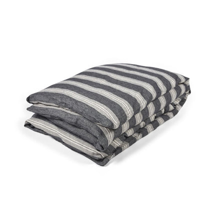 Libeco Tahoe striped linen duvet cover