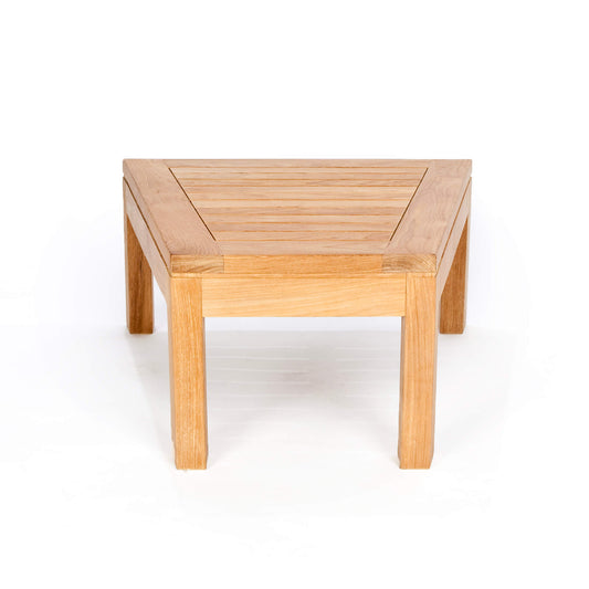 Roolf Teak Triangle Side Table