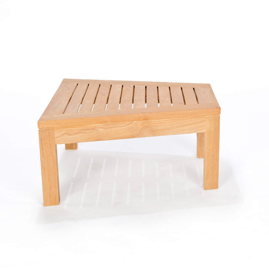 Roolf Teak Triangle Side Table