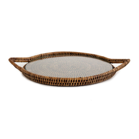 Flamant To-Go Rattan Serving Tray